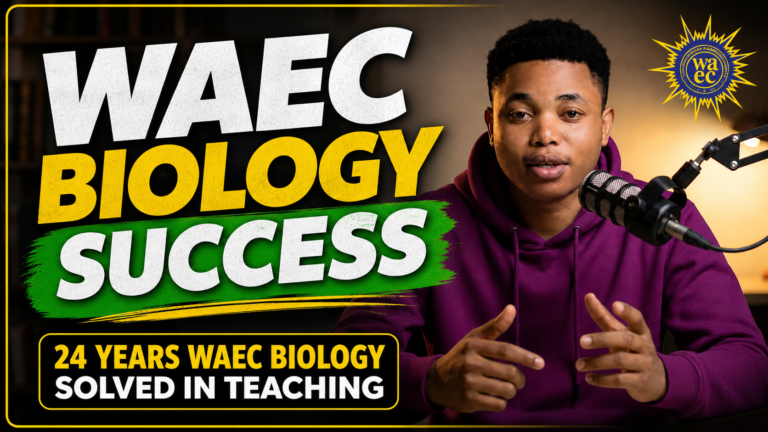 Complete WAEC Biology Course — 12 Courses Bundle