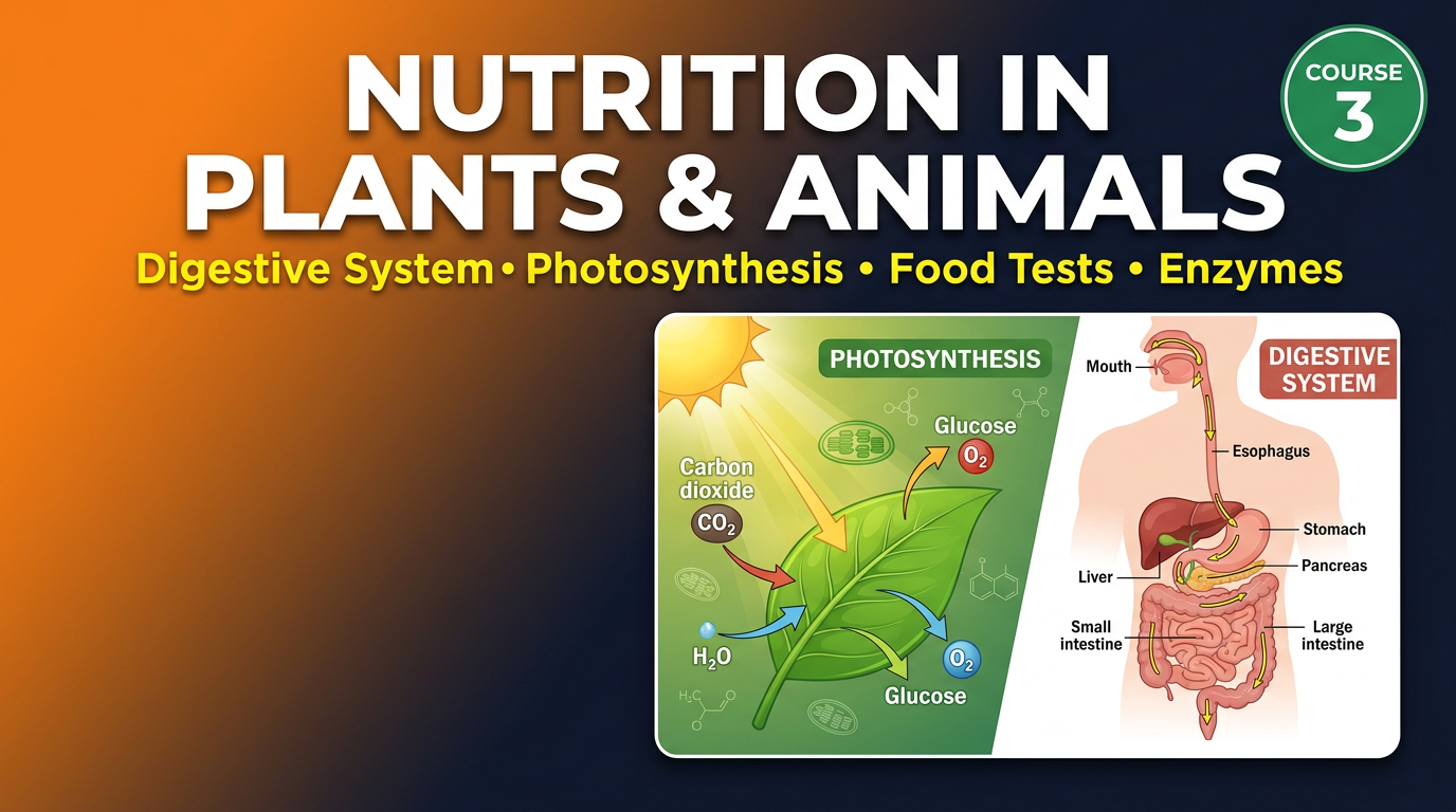 Nutrition in Plants and Animals