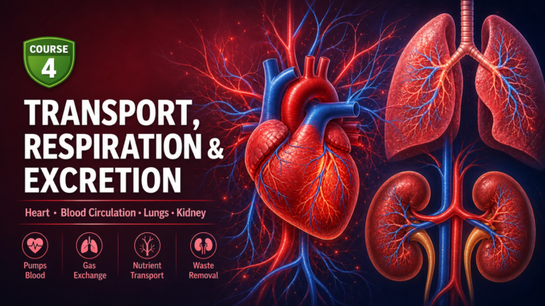 Transport, Respiration, and Excretion