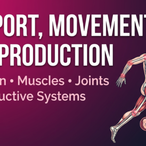 Support, Movement, and Reproduction